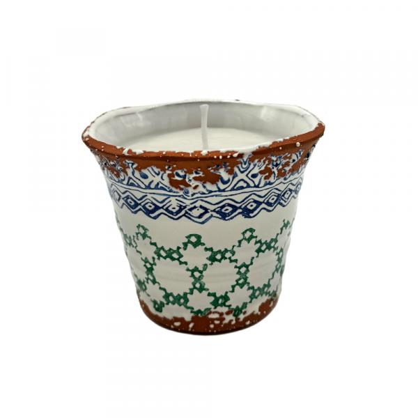 Citronella Outdoor Duftkerze Azul Etnico del Mar klein