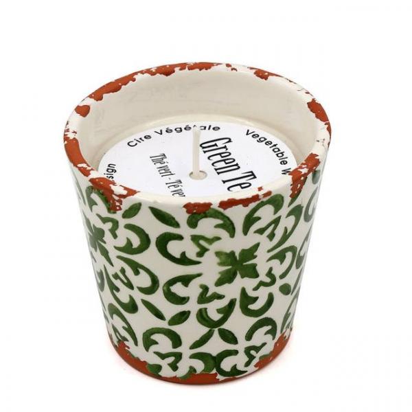 Citronella Outdoor Duftkerze Grüner Tee, schick, schoen
