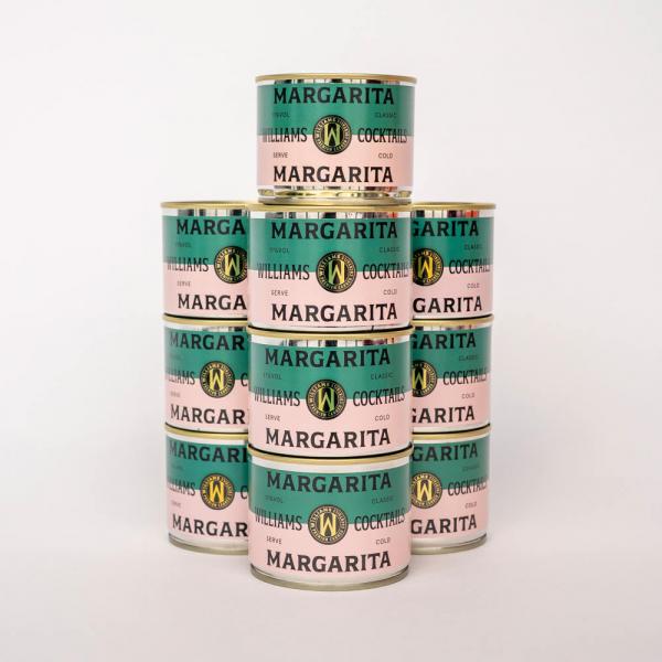 Williams Premium Margarita Cocktail 120 ml Dose – Ready-to-Drink Margarita Cocktail Set
