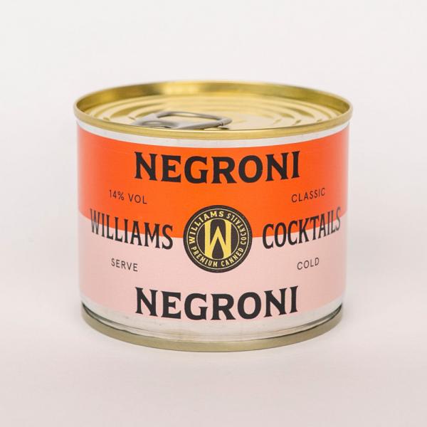 Williams Premium Cocktail Negroni 130 ml Dose – Ready-to-Drink Negroni Cocktail