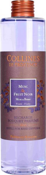 Collines de Provence Aromabouquet Nachfüller 200ml Moschus & Beere, Schoen, Beerig, Sommer