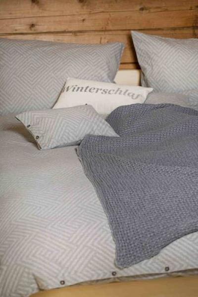 David Fussenegger Silvretta Kissenhülle Winterschlaf grau, Mood, Gemuetlich
