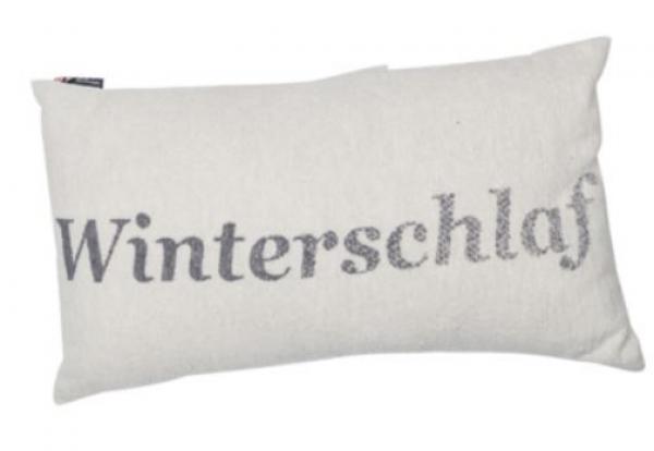 David Fussenegger Silvretta Kissenhülle Winterschlaf grau, Schick, fein, schoen