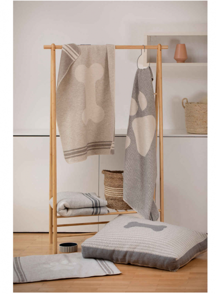 David Fussenegger Haustierdecke Paws 100x140 grau