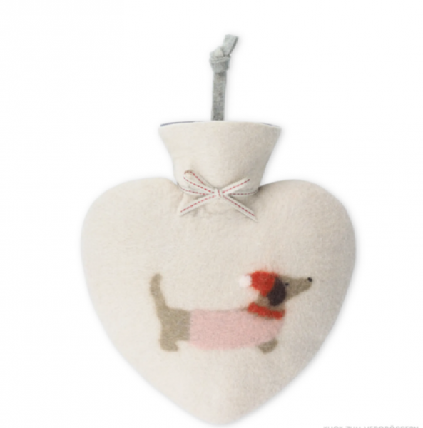 Herzwärmflasche, Dorothee Lehnen, Herz, Kuschelig, Romantisch, Geschenkidee, Merinowolle, Freigestellt, Design