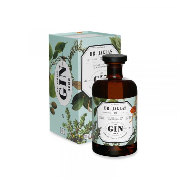 Dr. Jaglas - Dry Gin-Seng 500ml, Wacholder, schick, lecker