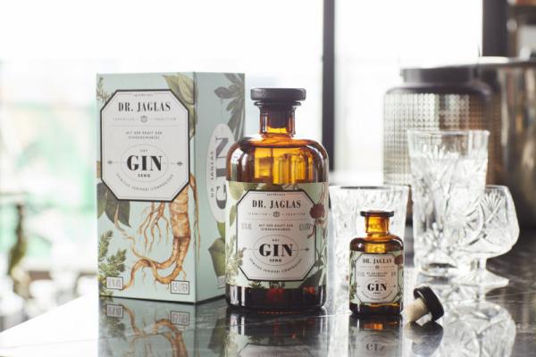Dr. Jaglas - Dry Gin-Seng 500ml, Mood, klein und groß