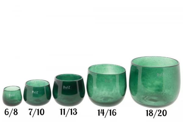 DutZ Vase Pot Darkgreen H 14cm / D 16cm, schick, schoen, neu DutZ Vase Pot Darkgreen H 14cm / D 16cm, schick, schoen, neu
