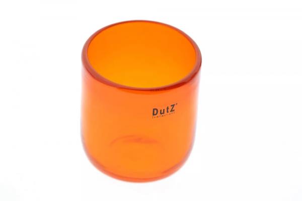 DutZ Vase Votiv Cup Orange H9 / D8