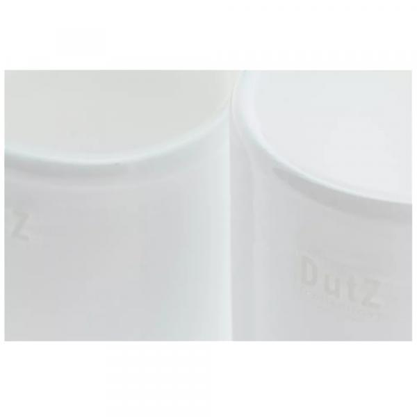 DutZ Votive White H7/D7 aus weißem Glas