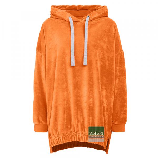 farbenfreunde Fashion Nicky Raffel-Hoodie-long