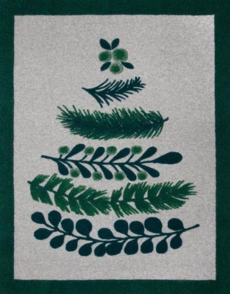 Frati HomeTextiles Happy Tree Verde, schick, schoen, modern