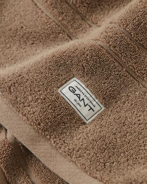 GANT_Handtuch_groß_Cold_beige_Details
