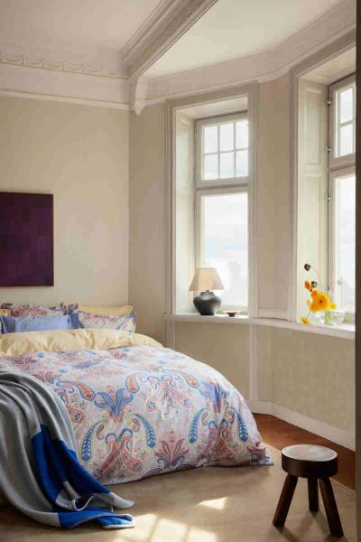 Gant Kissenhülle Stripe Warm Yellow, Mood, Schlafzimmer