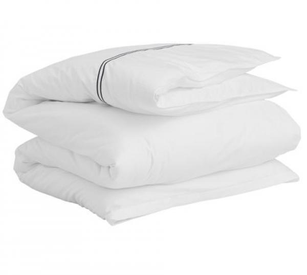 Gant Home Bettdeckenbezug Sateen Stitch Weiß