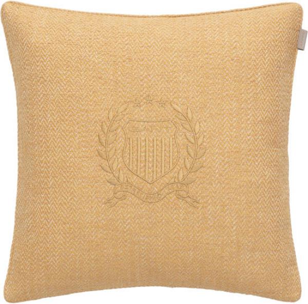 Gant Home Gold Crest Kissen Dark Almond, wunderschoen, schick, besonders