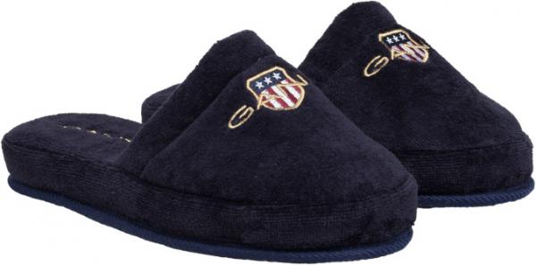 GANT Archive Shield Slippers Evening Blue