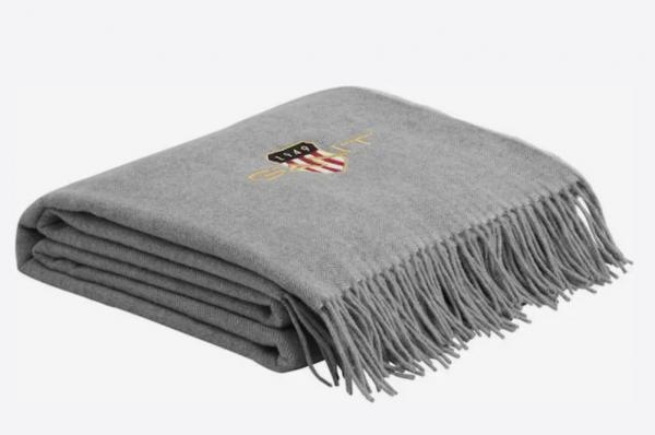 Gant Home Archive Shield Decke Grey