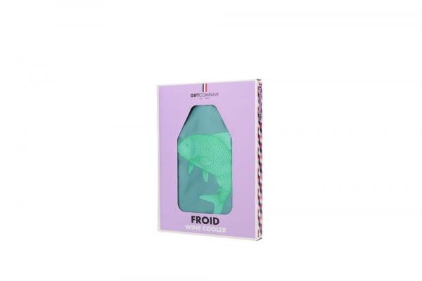 Gift Company Froid, Kühlmanschette, Motiv: Fisch, gruen