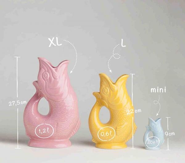 Gluggle Jug Wasserkrug Eau de Nil Mini Gluggle Jug Wasserkrug Eau de Nil Mini