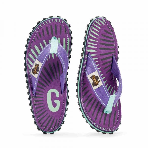 Nachhaltige Gumbies Original Blueberry Burst Sandalen mit ergonomischem Fußbett