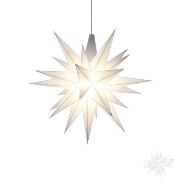 Herrnhuter LED Sternenkette A1s klein für den Innen und Aussenbereich Weiss