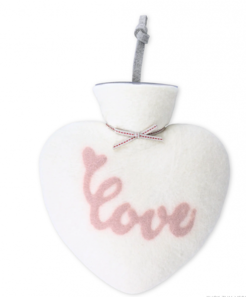Dorothee Lehnen Herzwärmflasche love dusty rose