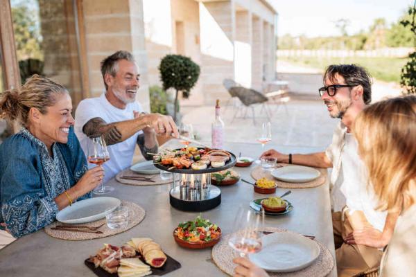 Raucharmes Grillen mit dem hoefats CIRCLE 35 Tischgrill