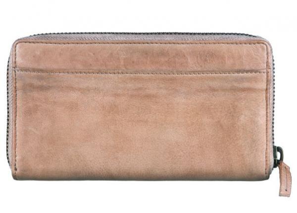 Bull & Hunt Large Zip Wallet Powder, Leder Bull & Hunt Large Zip Wallet Powder, Leder