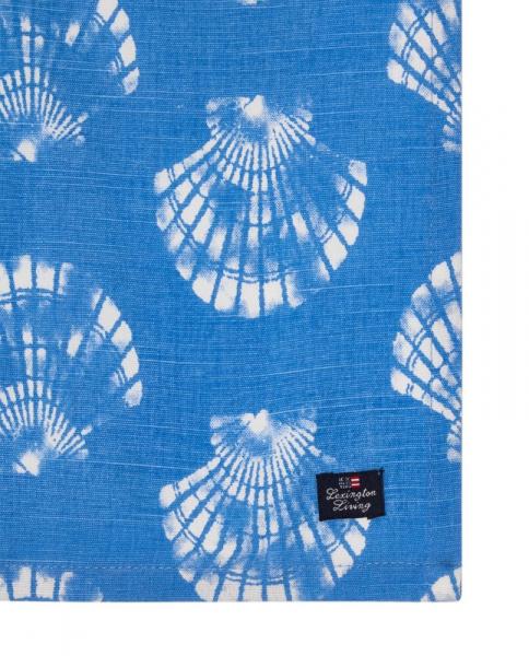 Lexington Stoffserviette Shell Printed Cotton Napkin Lexington Stoffserviette Shell Printed Cotton Napkin