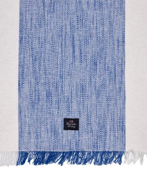Lexington Läufer Striped Organic Cotton Runner with Fringes Lexington Läufer Striped Organic Cotton Runner with Fringes