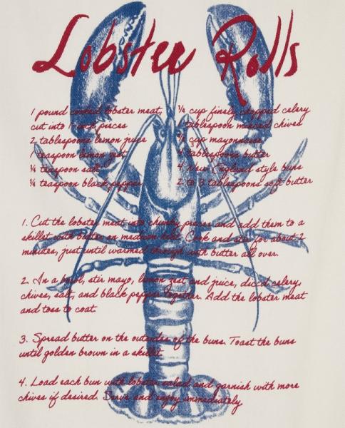 Lexington Lobster Rolls Organic Cotton Kitchen Towel Lexington Lobster Rolls Organic Cotton Kitchen Towel