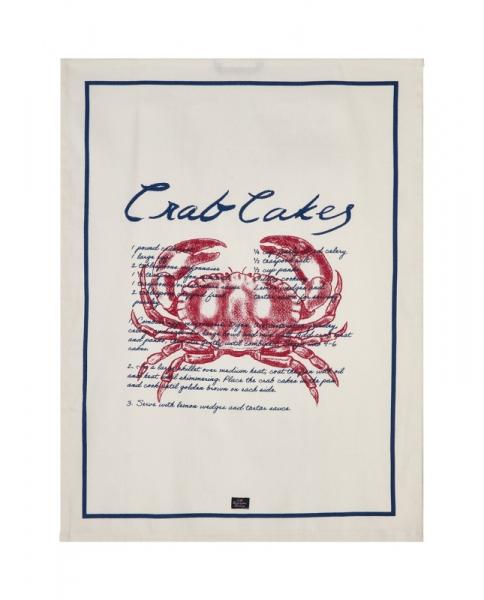 Lexington Crab Cakes Organic Cotton Kitchen Towel Lexington Crab Cakes Organic Cotton Kitchen Towel