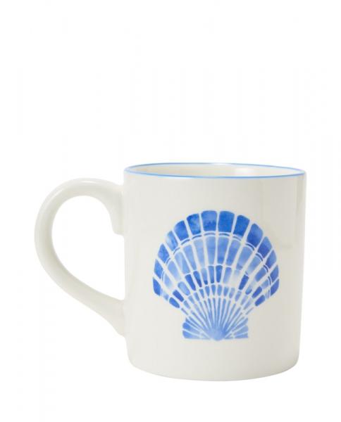 Lexington Stoneware Mug Mussels White,Blue Lexington Stoneware Mug Mussels White,Blue