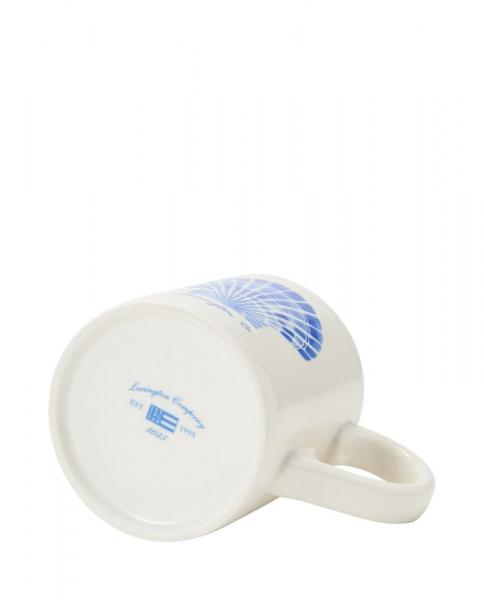 Lexington Stoneware Mug Mussels White,Blue Lexington Stoneware Mug Mussels White,Blue