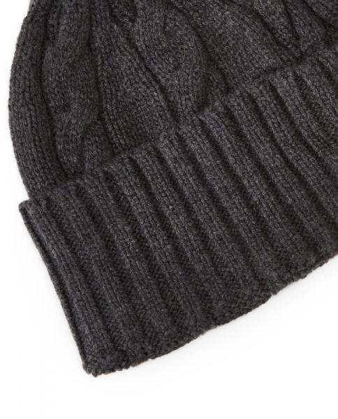 Lexington Maiden Wool Beanie Dark Gray