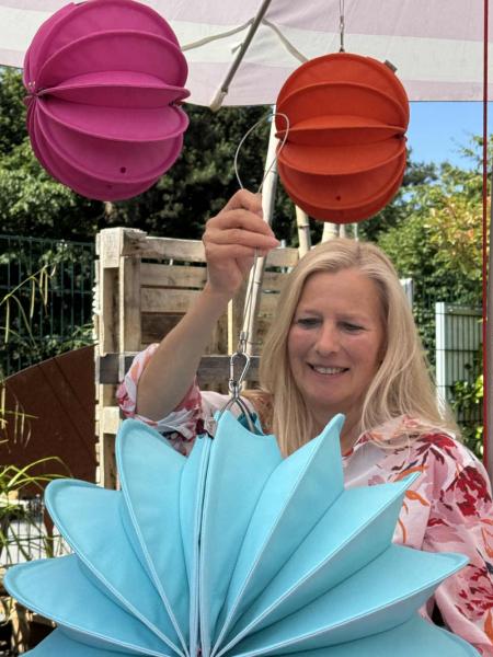 Lampion Barlooon in weiß