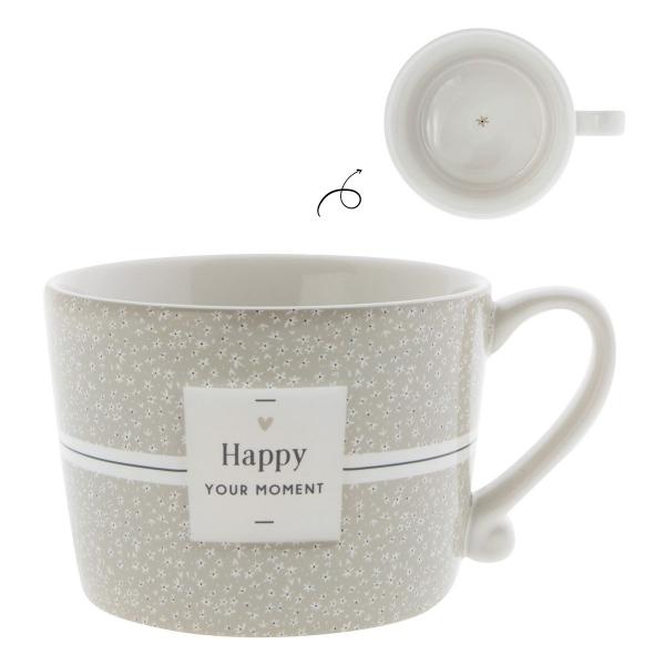 Bastion Collections Tasse Happy your moment, gluecklich, schick