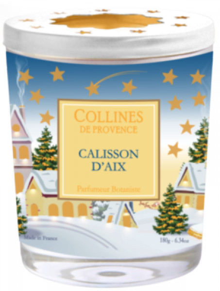 Collines de Provence Kerze Calisson D´Aix, lecker, frisch, weihnachten