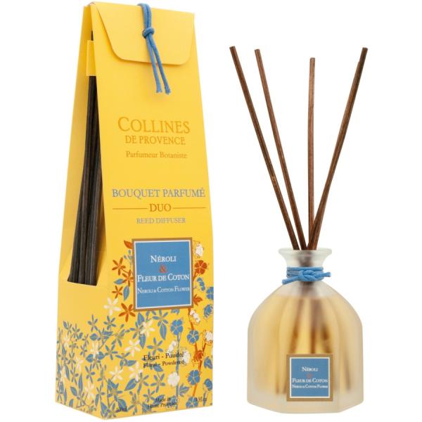 Collines de Provence Duftstäbchen 100ml Neroli & Baumwollblüte