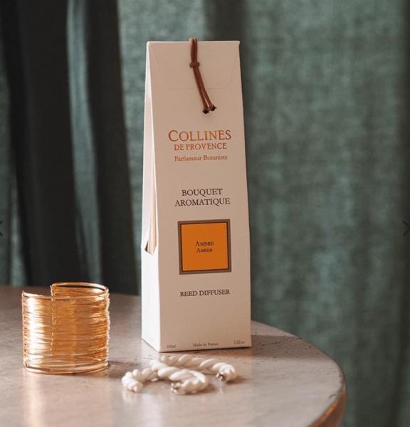 Collines de Provence Duftstäbchen 200ml Amber Vanille Collines de Provence Duftstäbchen 200ml Amber Vanille