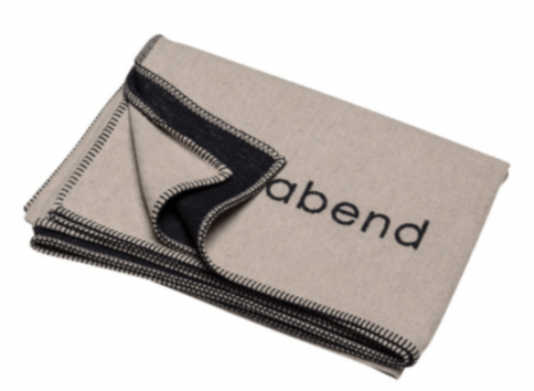 David Fussenegger Sylt Baumwolldecke Feierabend natur, kuschelig, weich