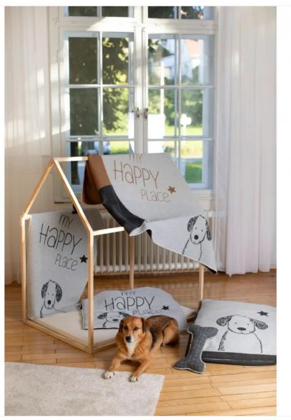 David Fussenegger Haustierdecke My happy place 100x140 filz David Fussenegger Haustierdecke My happy place 100x140 filz
