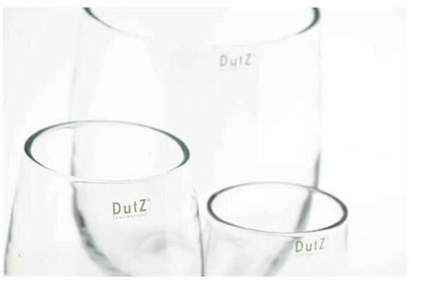 DutZ Vase Barrel Clear