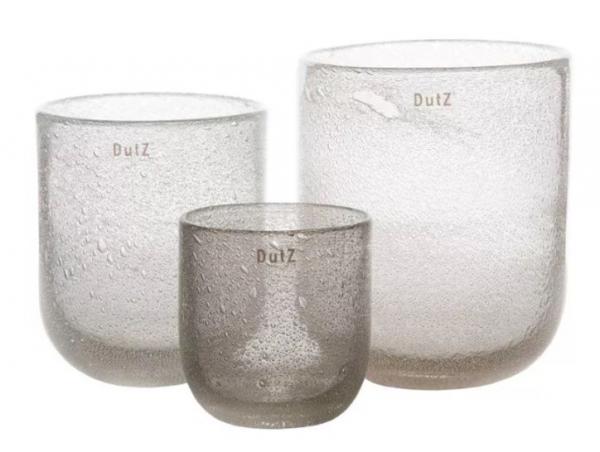 DutZ Flowervase Clearbubbles, klar, schoen, modern