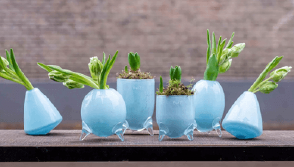 DutZ Tumbling Vase Babyblue, schoen DutZ Tumbling Vase Babyblue, schoen
