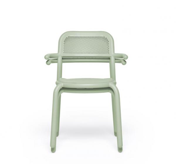 Fatboy Toni Armlehnen Gartenstuhl 2er SET Mist Green, schick Fatboy Toni Armlehnen Gartenstuhl 2er SET Mist Green, schick