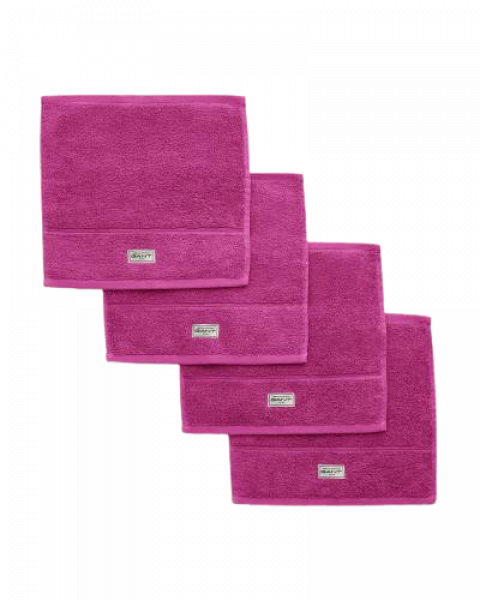 Gant Home Premium Handtuch 30x30 Bold Violet 4er Pack