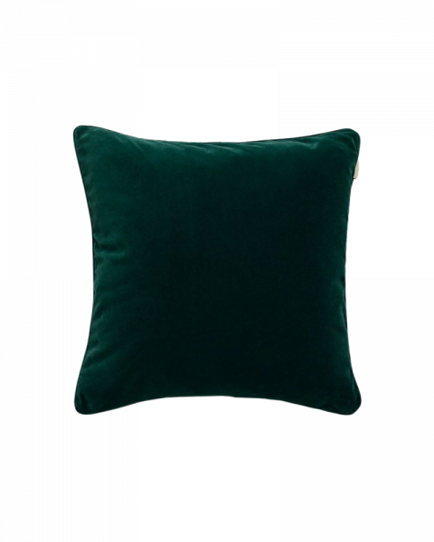 Gant Kissenhülle Velvet Cushion Tartan Green