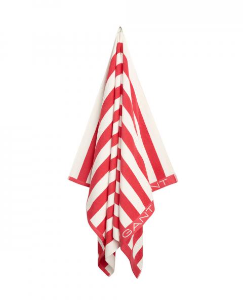 Gant Strandhandtuch Block Stripe Watermelon Red Gant Strandhandtuch Block Stripe Watermelon Red